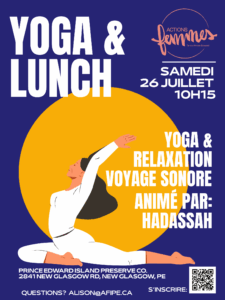 Affiche Yoga & Lunch